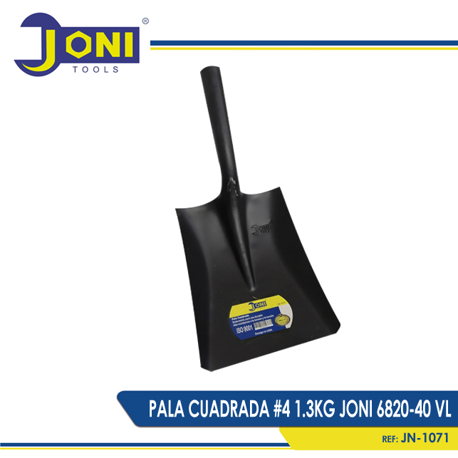 PALA CUADRADA #4 1.3KG JONI 6820 40 VL