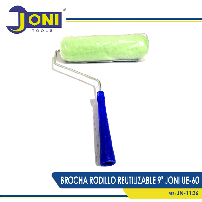 BROCHA RODILLO REUTILIZABLE 9PULG JONI UE 60