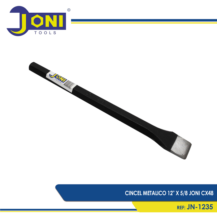 CINCEL METALICO 12PULG X 5 8 JONI CX48