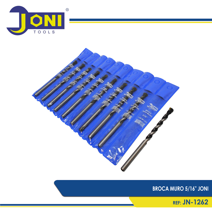 BROCA MURO 5 16PULG JONI