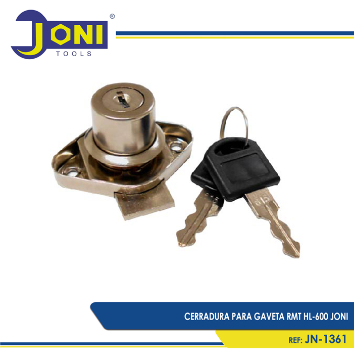 CERRADURA PARA GAVETA HL 600 JONI