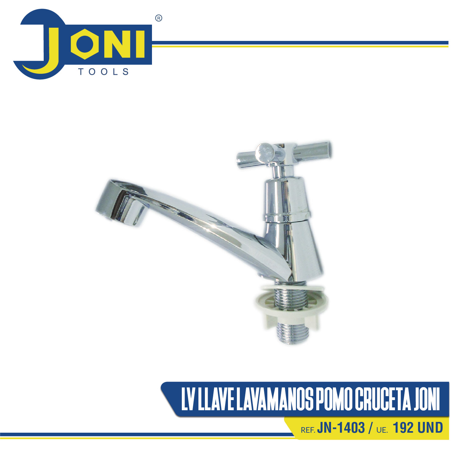LV LLAVE LAVAMANOS POMO CRUCETA JONI