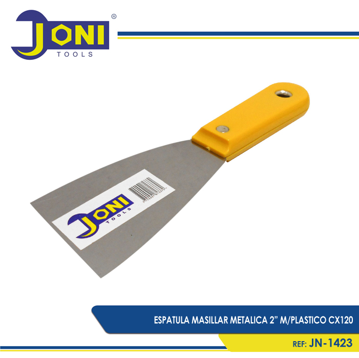 ESPATULA MASILLAR METALICA 2PULG M PLASTICO CX120