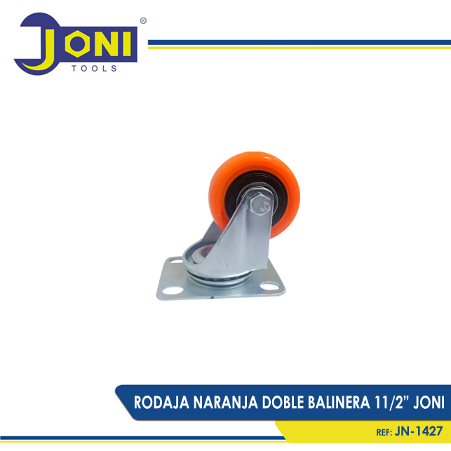 RODAJA NARANJA BOBLE BALINERA 11 2PULG JONI