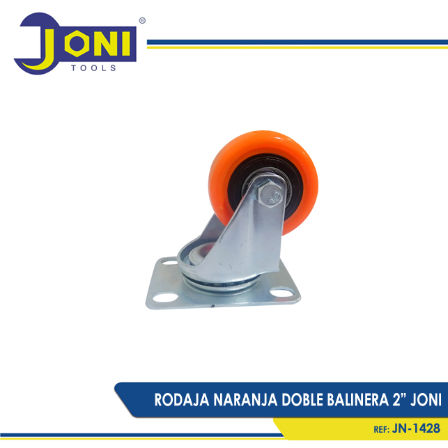 RODAJA NARANJA BOBLE BALINERA 2PULG JONI