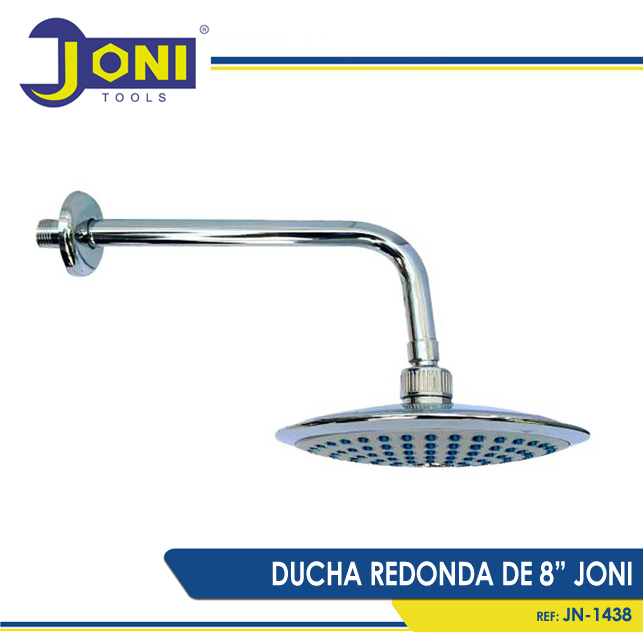 LV DUCHA REDONDA DE 8PULG