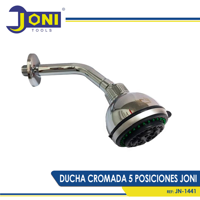 LV DUCHA CROMADA 5 POSICIONES
