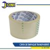 CINTA DE EMPAQUE TRANSPARENTE 35Yds 2PULG JONI