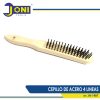 CEPILLO DE ACERO 4 LINEAS