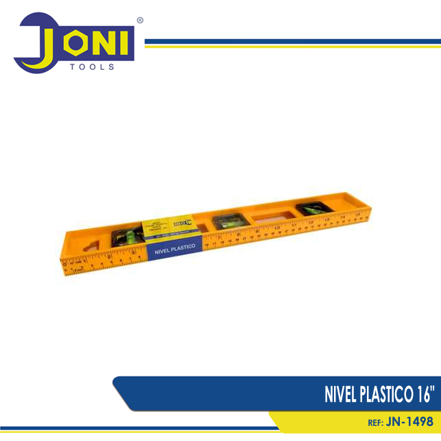 NIVEL PLASTICO 16PULG