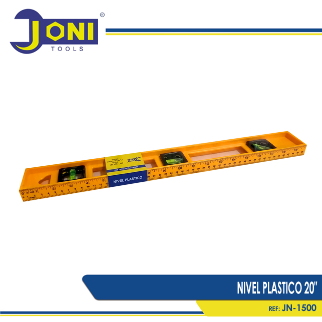 NIVEL PLASTICO 20PULG