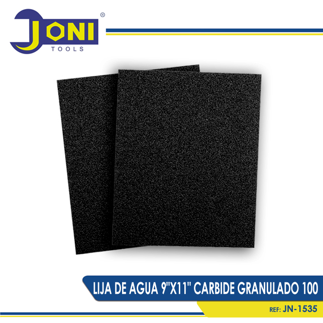 LIJA DE AGUA 9PULGX11PULG CARBIDE GRANULADO 100