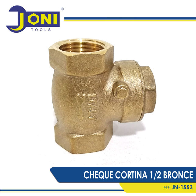 CHEQUE CORTINA 1 2 BRONCE