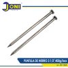 PUNTILLA DE HIERRO C C 3 1 2PULG,400g box