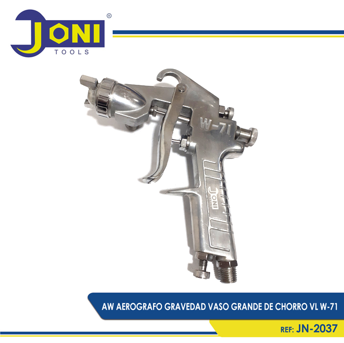 AW AEROGRAFO GRAVEDAD VASO GRANDE DE CHORRO VL W 71