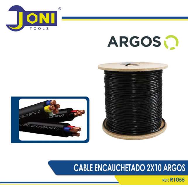 CABLE ENCAUCHETADO 412 RLL 100MTS ARGOS