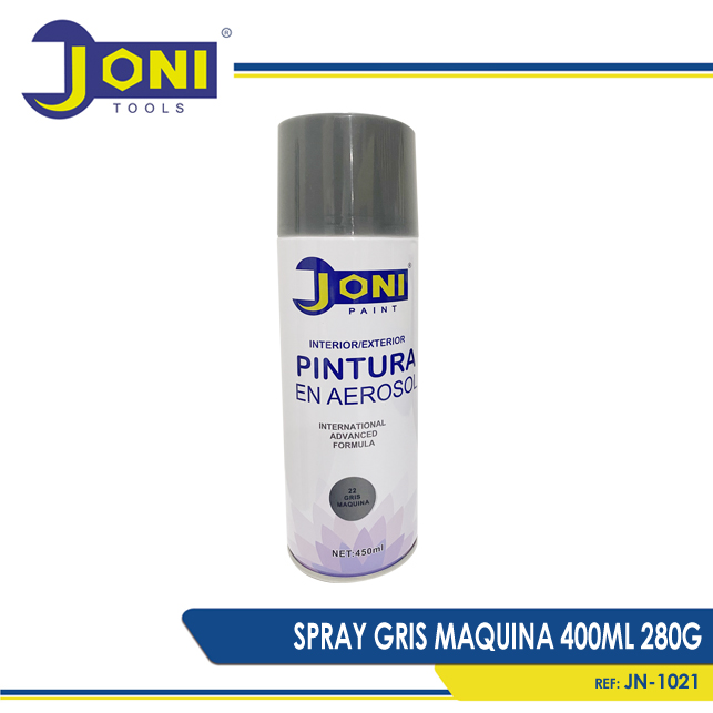 SPRAY GRIS MAQUINA 400ML 280G